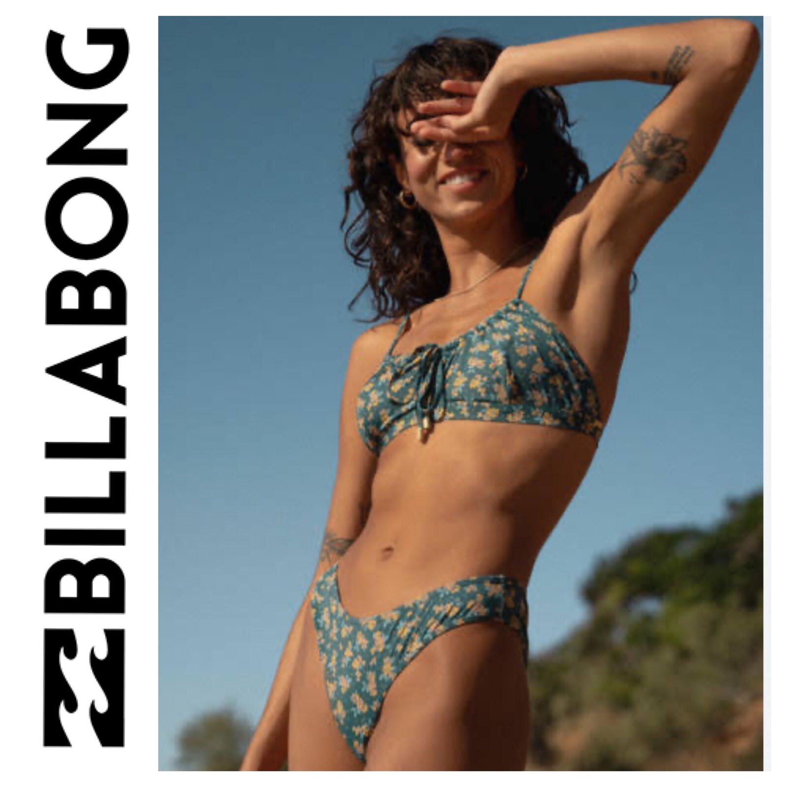 BNWT BILLABONG LOST DAYS COCO BRALETTE & BONDI SET SIZE 14 (XL) $139.99
