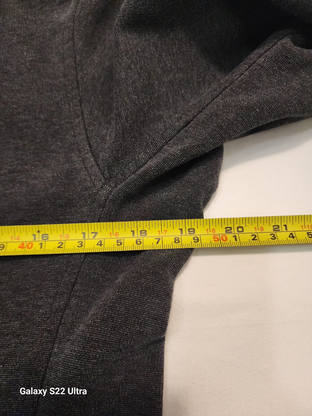 Duluth Trading Co Wearwithall Ponte Knit Dress Gray Long Sleeve Stretch Short S