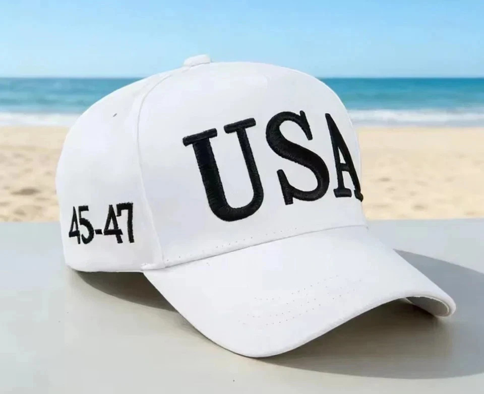 USA Donald Trump America Hat Cap Flag 45 – 47 Men Strapback Logo President New