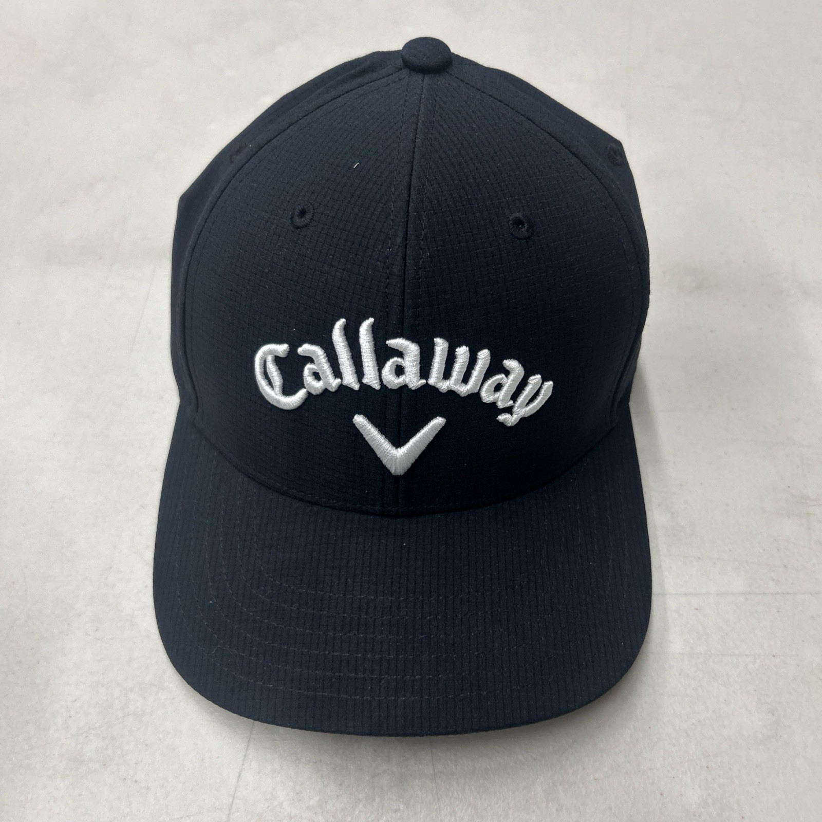 NWT Callaway Golf Performance Pro Tour Cap Odyssey Hat – Black/White, Adjustable