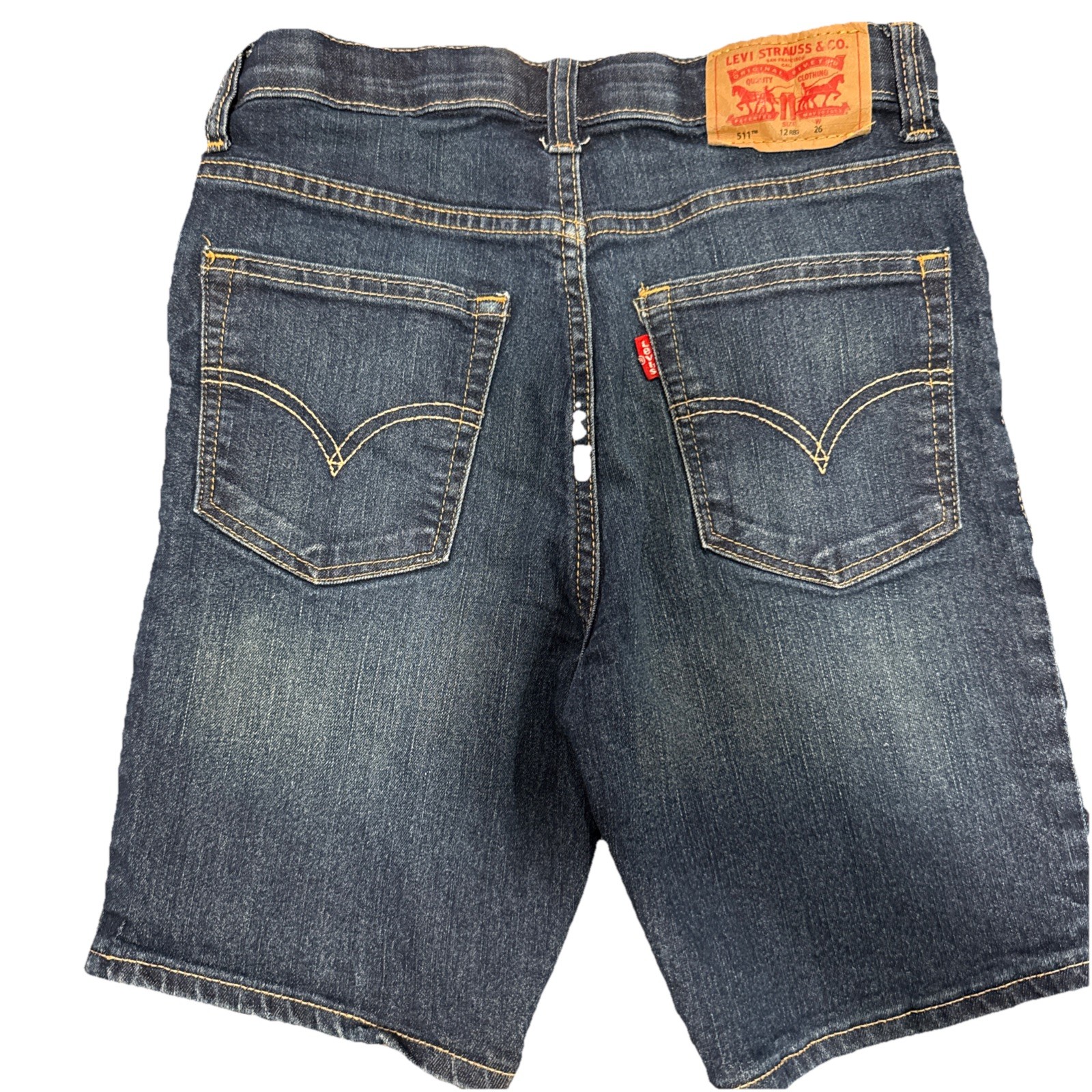 Levi’s Boys 511 Stretch Soft Flexible 5 Pockets Denim Slim Fit Short