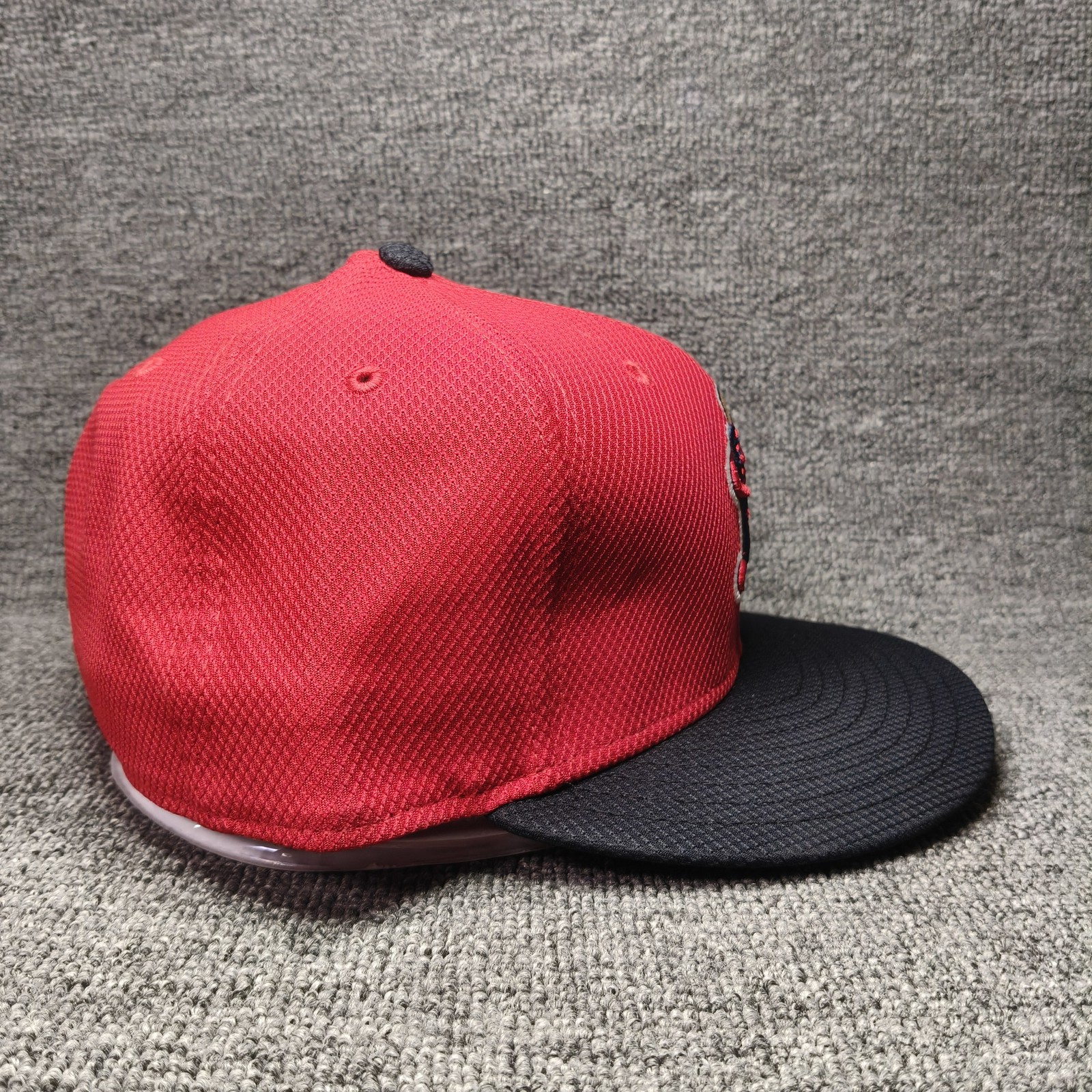 New Era Minor League Baseball 59FIFTY Fitted Red Black Hat 7 1 2
