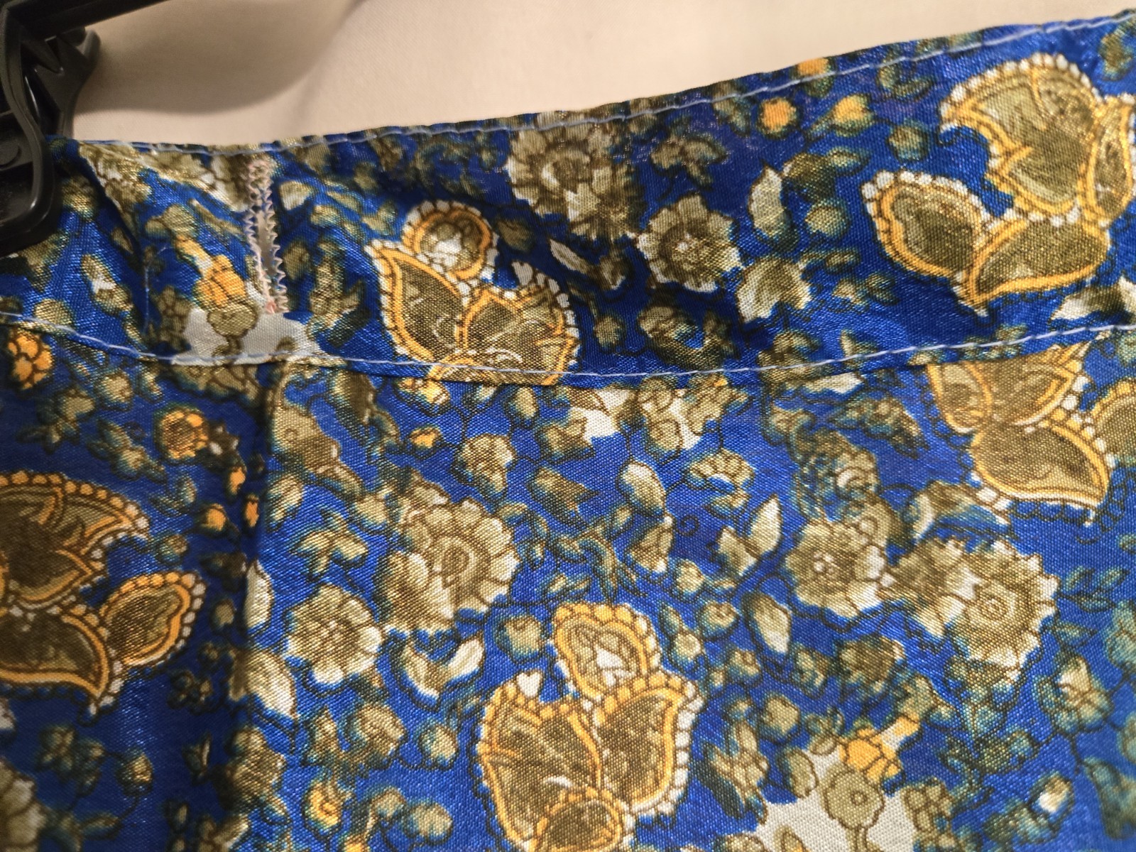 Silk Wrap Around Tie Skirt Reversible One Size Fits Many