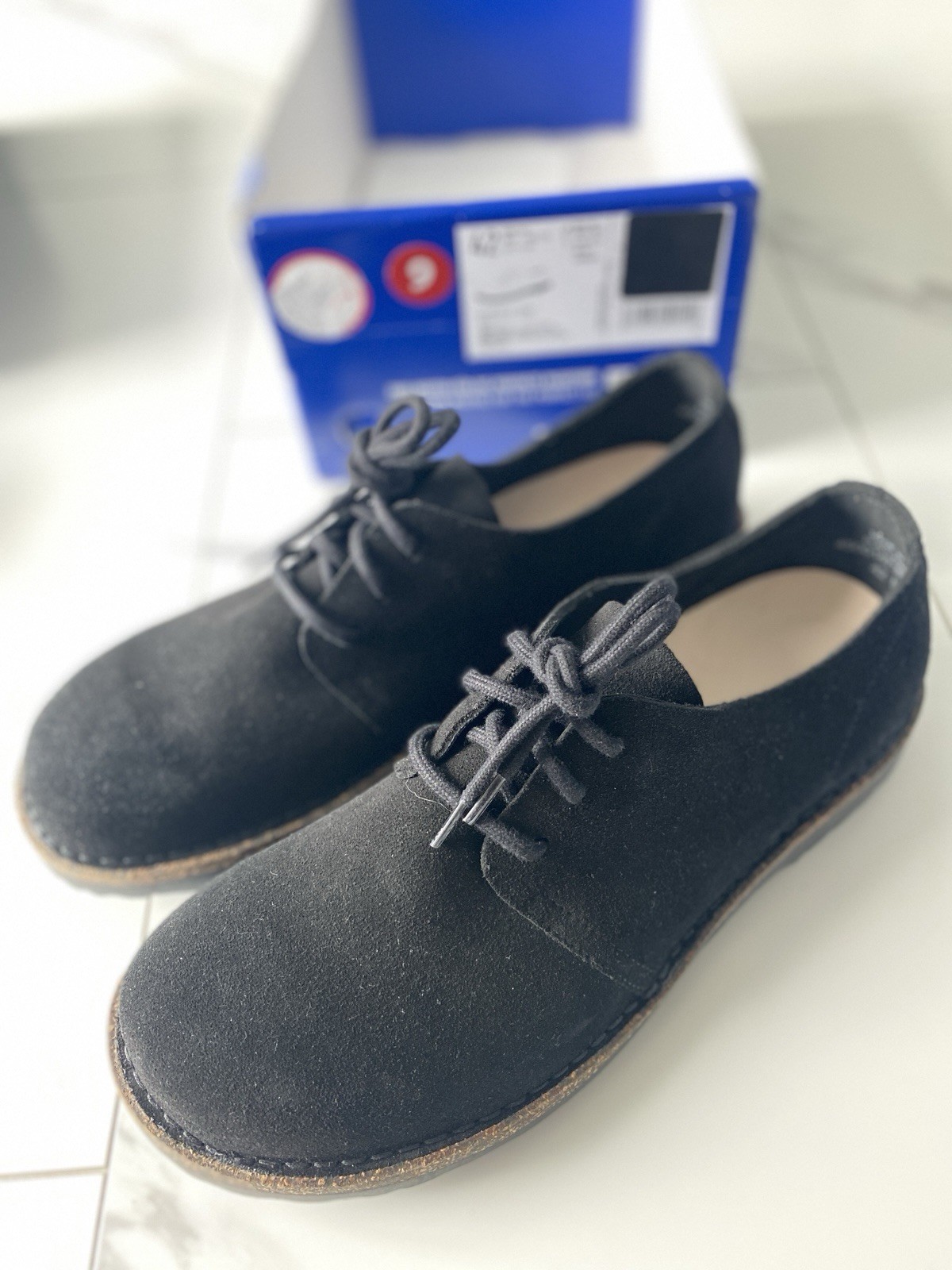 Birkenstock Uppsala Low Suede Black Men’s Size 42 US 9 Regular Fit 1029697 New