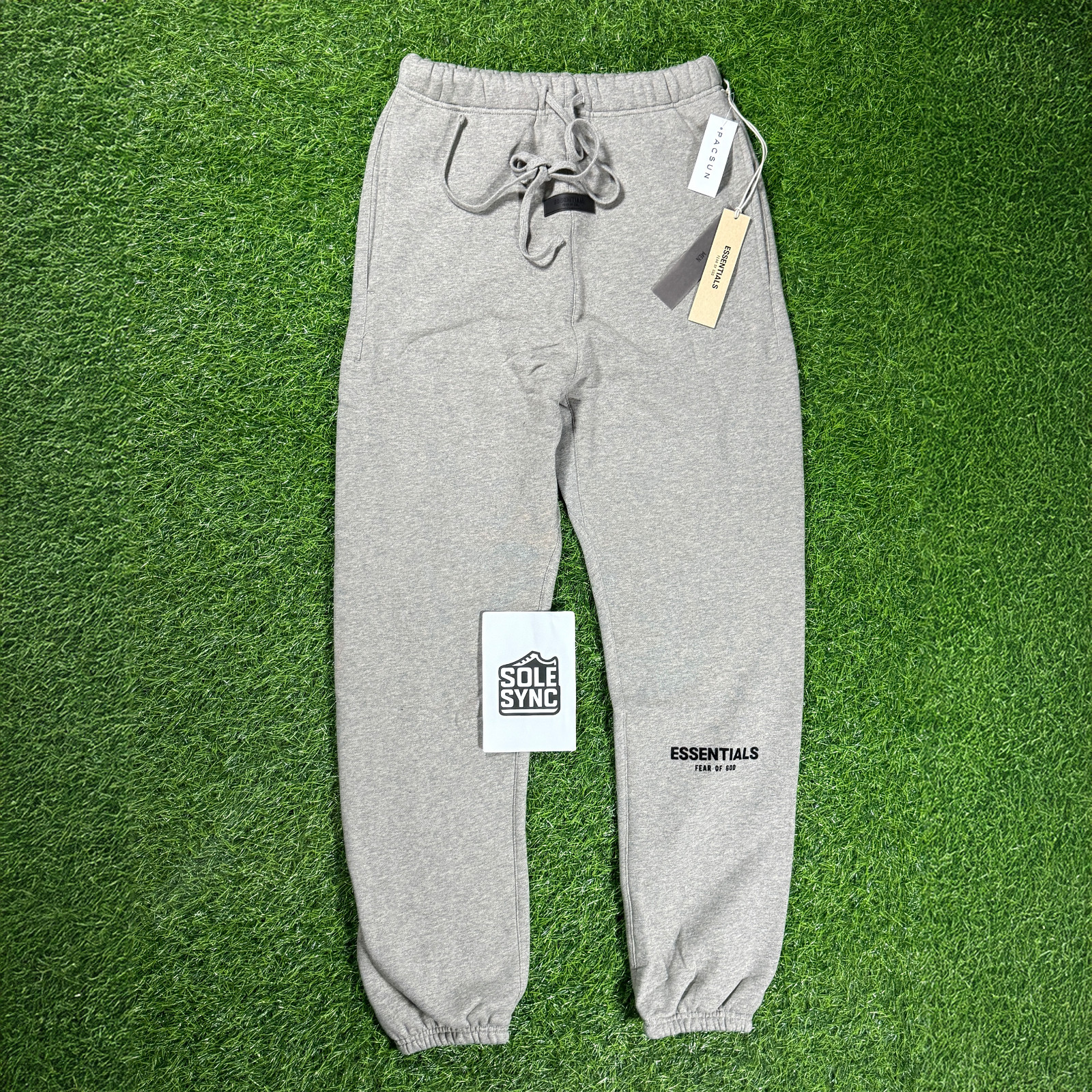 Fear of God Essentials Sweatpants SS22 Dark Oatmeal Gray 100% Authentic XXS-XXL
