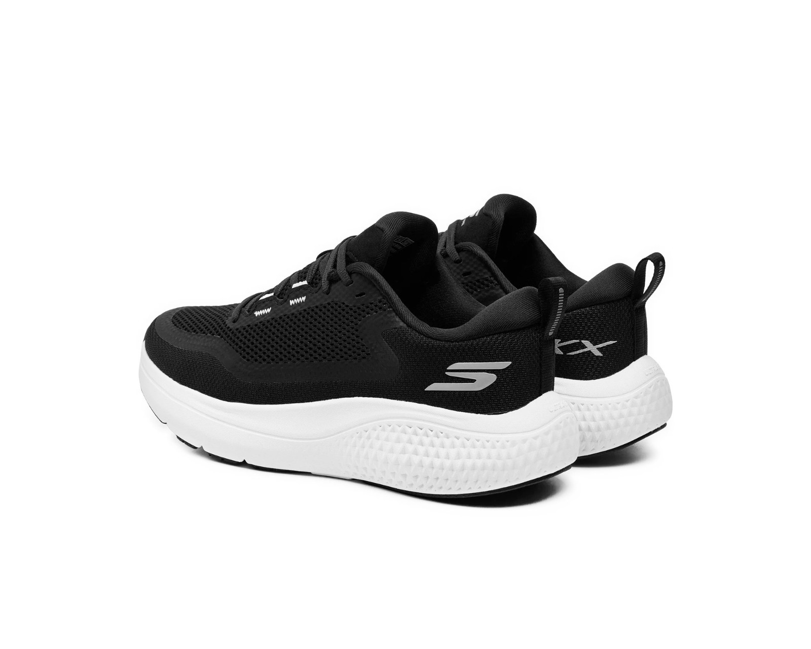 Skechers Shoes Women Go Run Black Running Sport Air Cool Cushion Comfort 172086