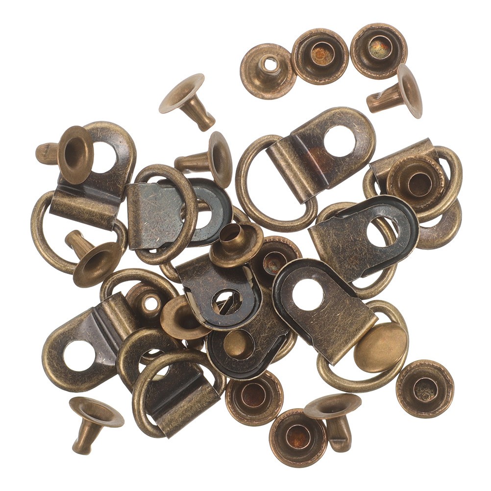 40 Pcs Boot Shoe Lace Buckles Metal Hooks Repair Kit for Hiking and Sports