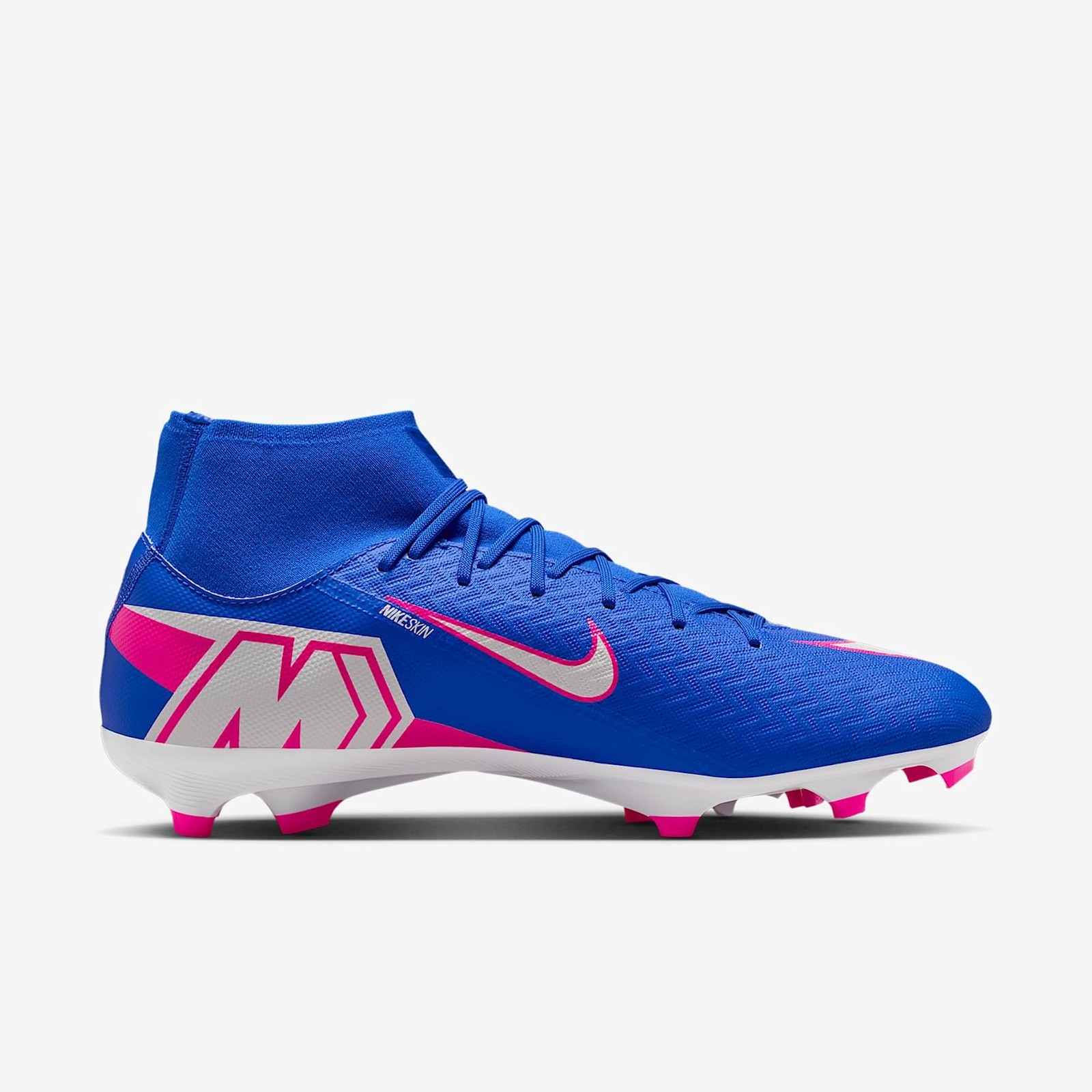 Nike Mercurial Superfly 10 Academy Firm Ground Cleats Blue – Blue – 8.5