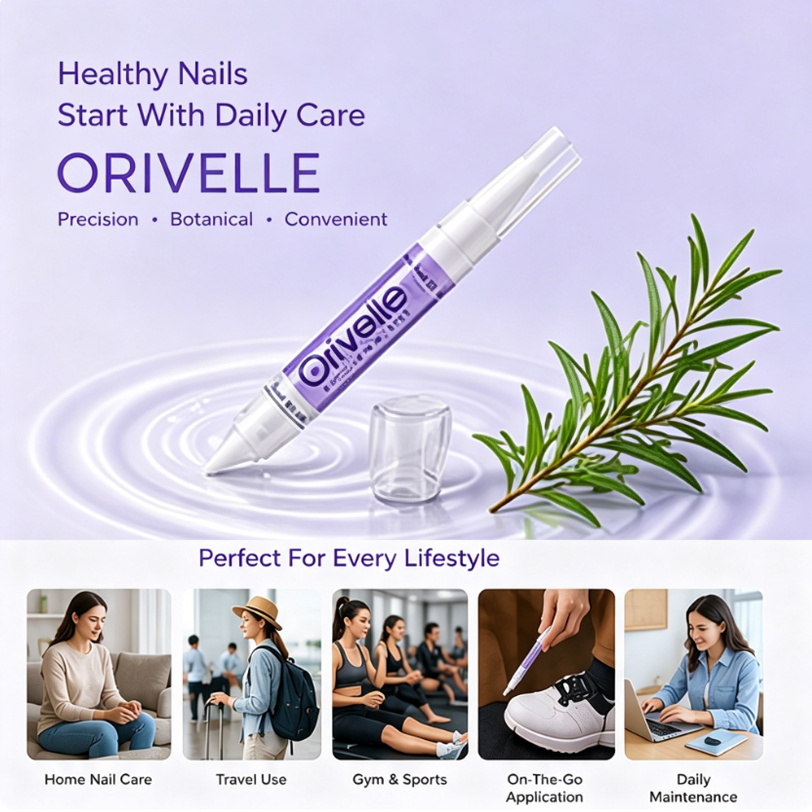 1/2/3 Pcs Orivelle Antifungal Pen, Swissclear Anti Fungal Pen, Anti Fungal Nail