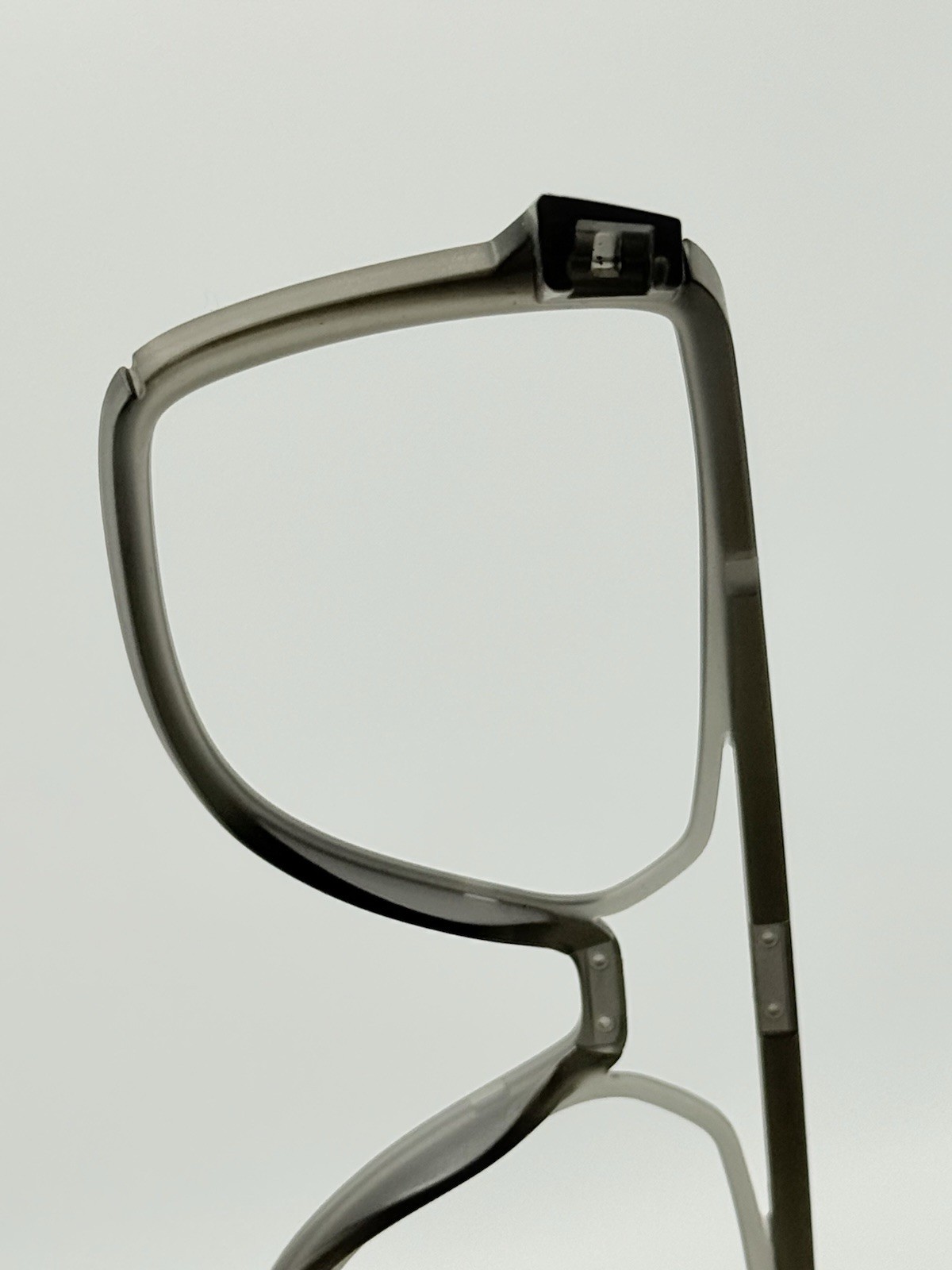 OAKLEY CASTEL SUNGLASSES TRANSLUCENT GRAY SMOKE REPLACEMENT FRONT FRAME ORBITALS