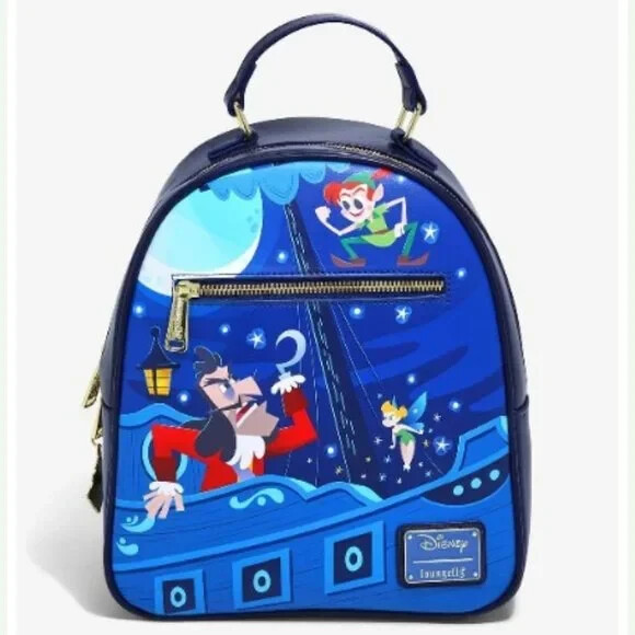Loungefly Disney Peter Pan Jolly Roger Mini Backpack