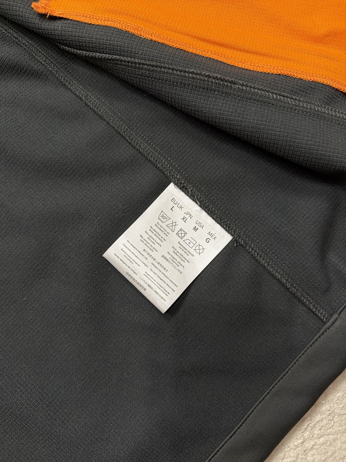 McLaren Mens Formula One Racing Vest Large(US) Dark Gray Full Zip VMware
