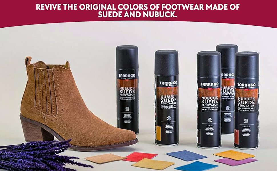 Tarrago Nubuck Suede Renovator Shoes Boots Jackets Heels – Pick Color – 6.49 Oz