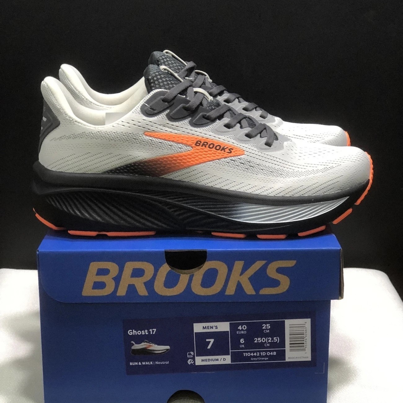 NEW brooks Ghost 17 Men’s and women’s cushioning running sports shoes