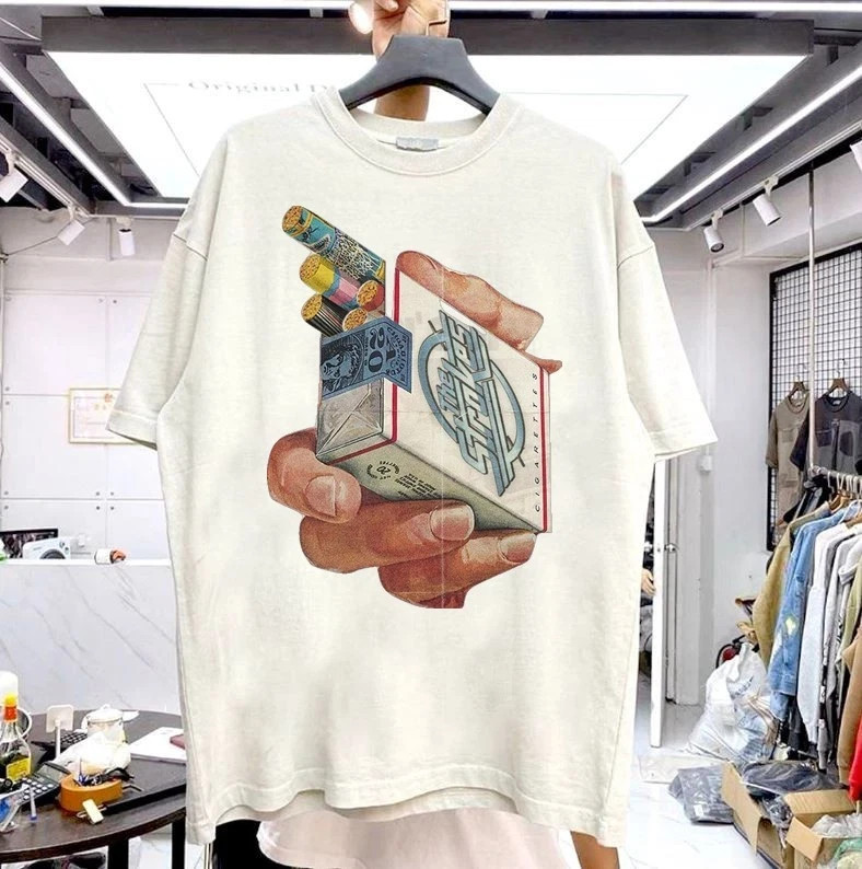 Reprint The Strokes Band Rare Design White Unisex T shirt S-5XL