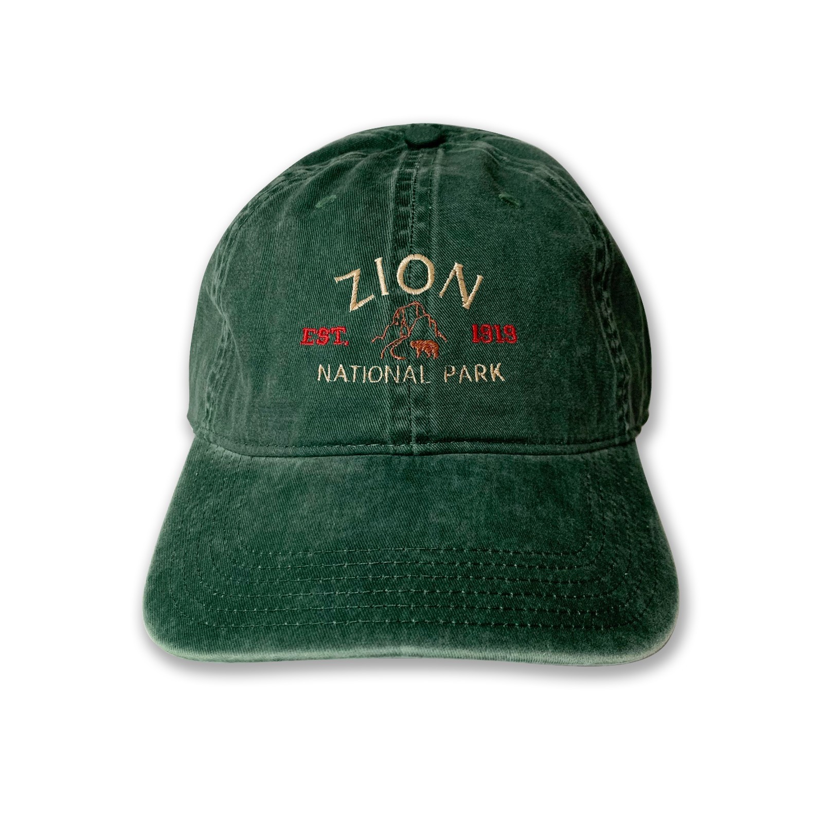Zion National Park Embroidered Cap hat baseball hat travel hat nature hat