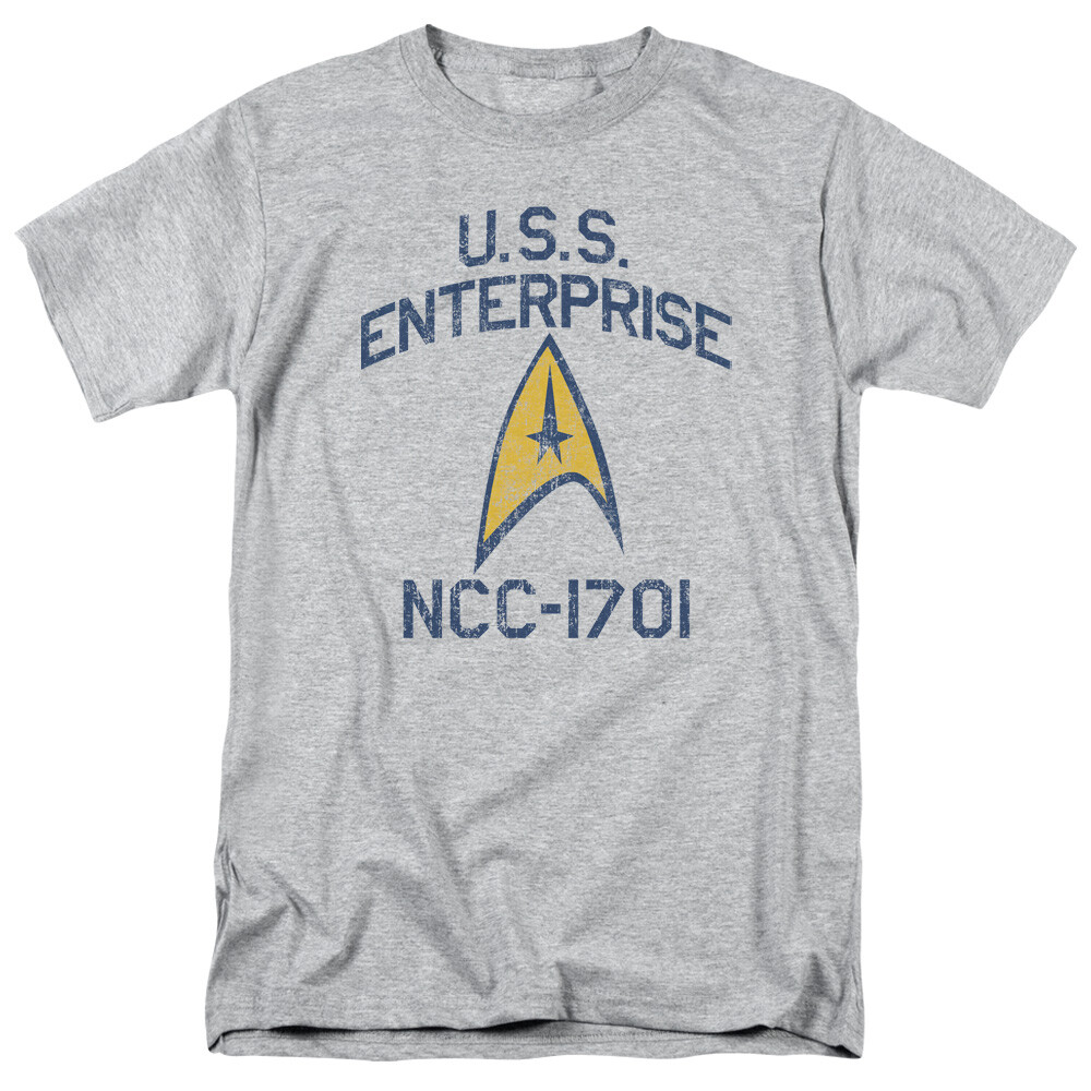 Star Trek Uss Enterprise Ncc-1701 Licensed Adult T-Shirt