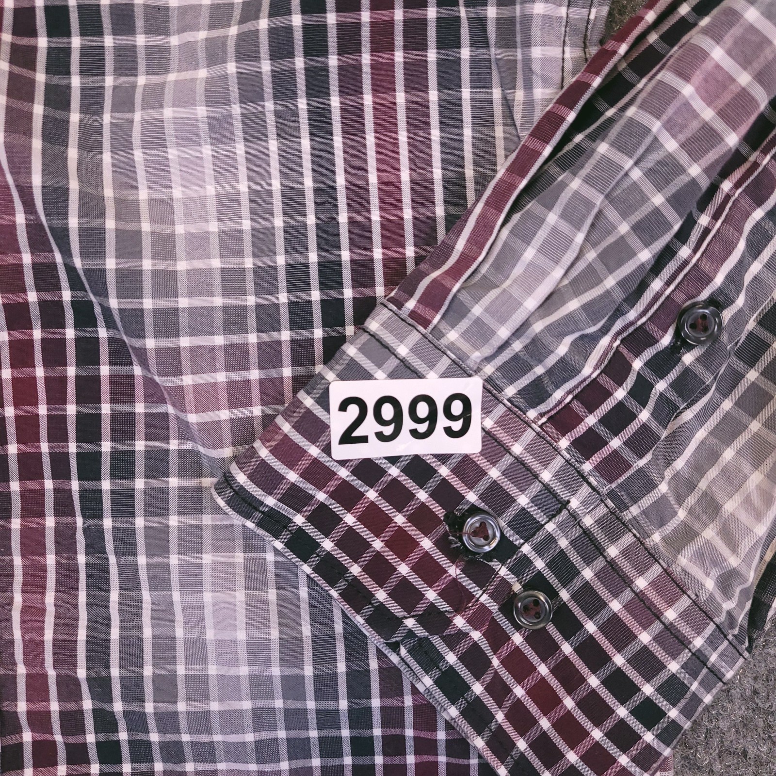 7D 7Diamonds Mens 3XL Button Up Small Window Dual Pocket Cotton