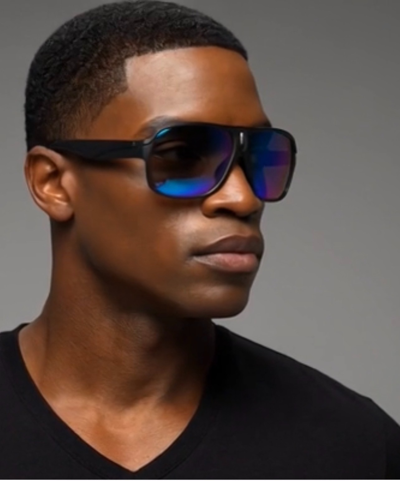 Retro 80s Fashion UV400 Protect Vintage Black/Demi Pilot Men Women Sunglasses