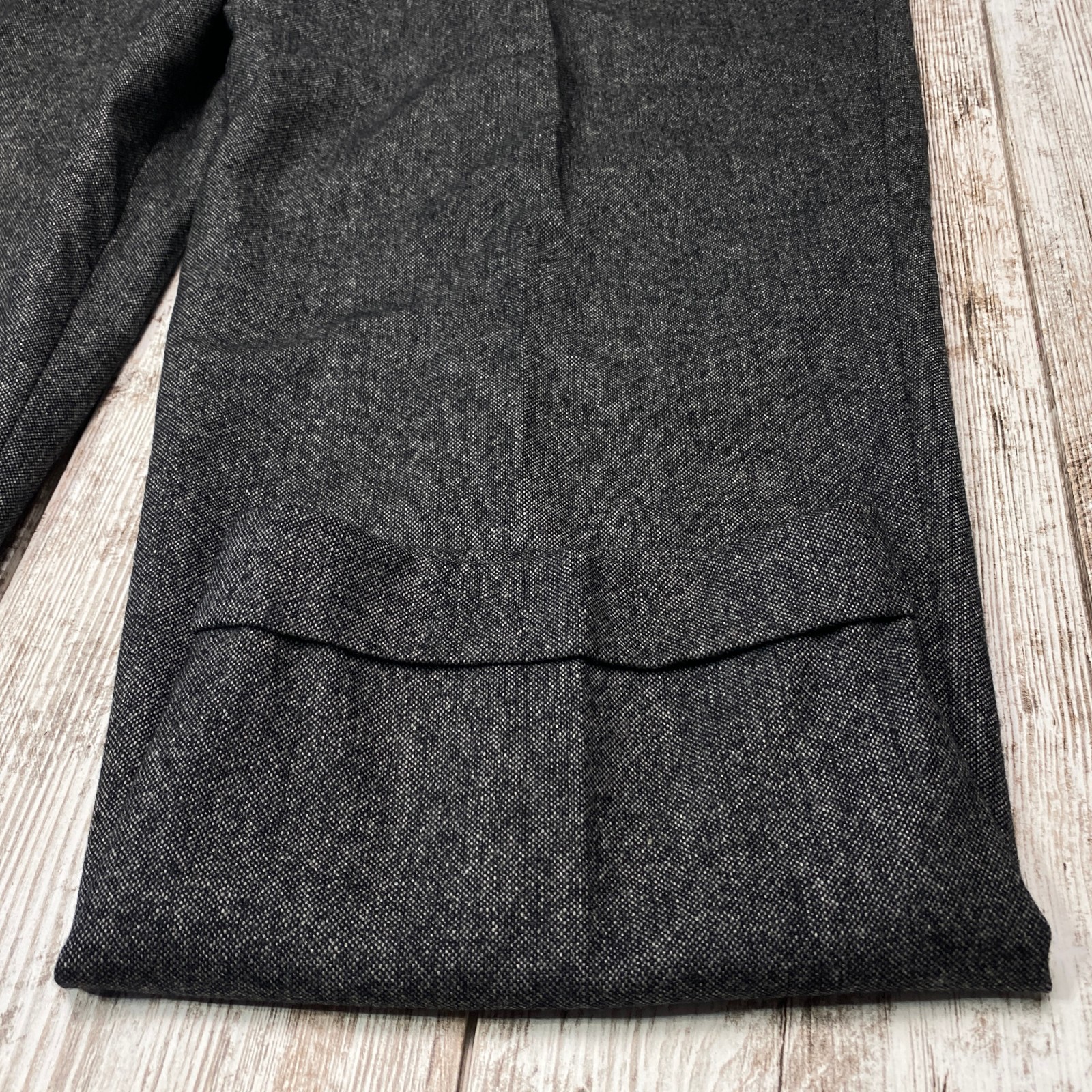 Polo Ralph Lauren Pants Mens 35×30 Wool Cashmere Pleated Cuffed Pants 7446