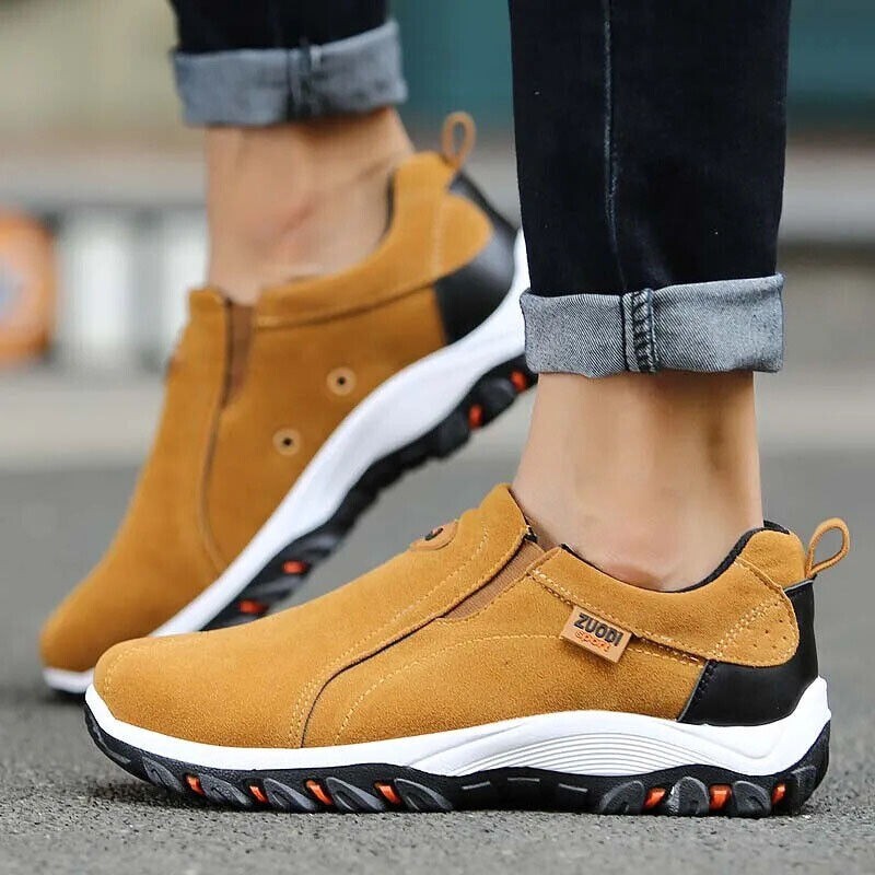 Men’s Slip on Sports Outdoor Sneakers Trainers Casual Running Hiking Shoes Size