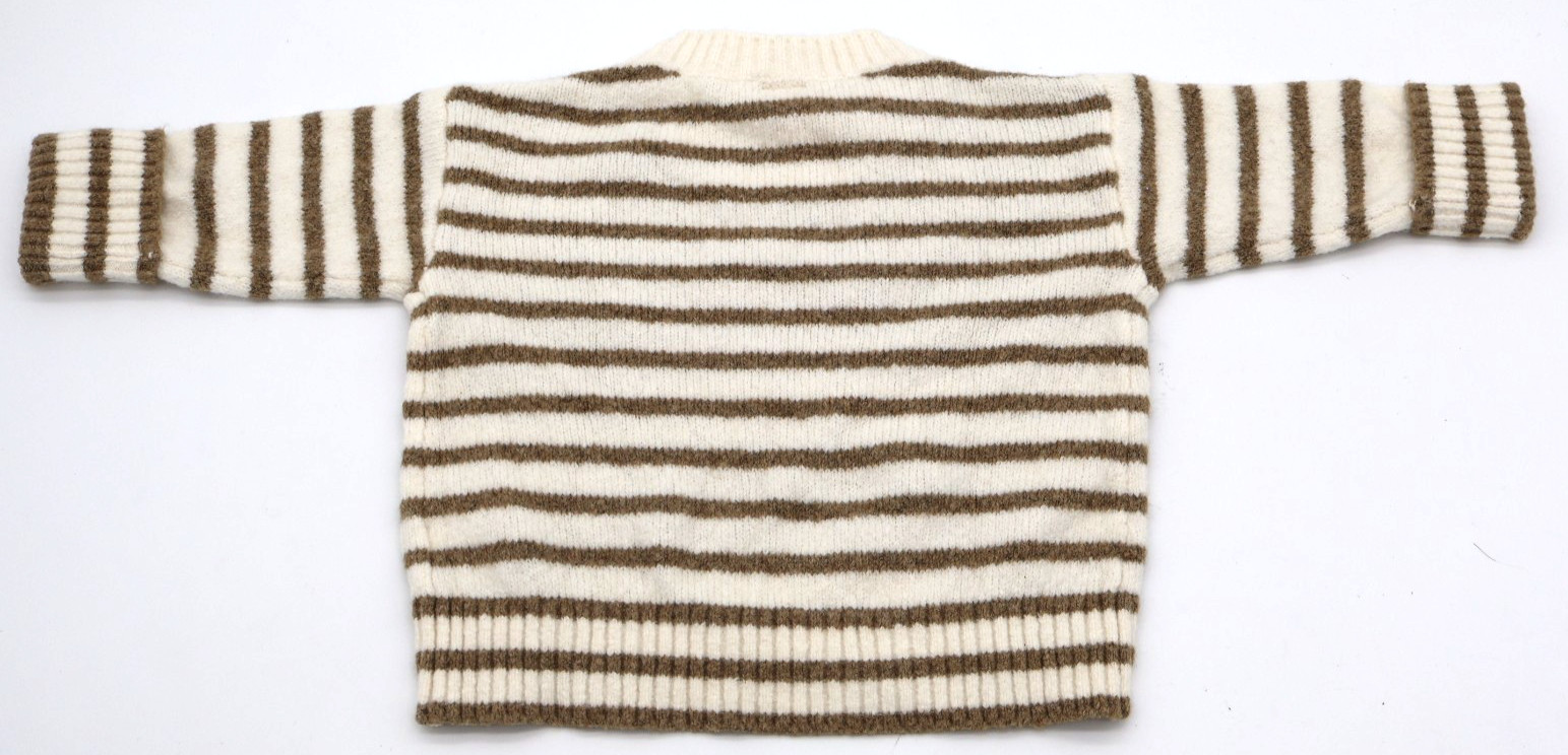 Banana Republic Baby Organic Cotton Cashmere Striped Sweater 6-12 Months NWT