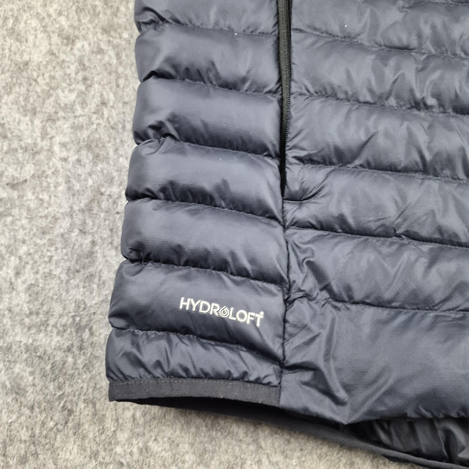 Berghaus Gilet Mens Extra Large Vaskye Black Hydroloft Pertex Quilted Vest