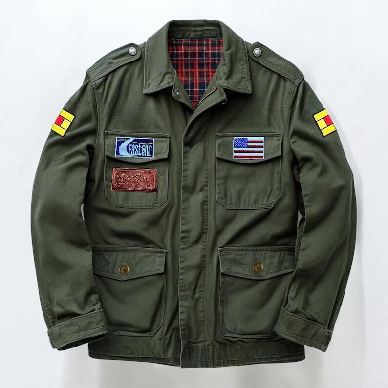 M-65 Rambo & James Sunderland Silent Hill Jacket – Retro Cotton Cosplay for Men