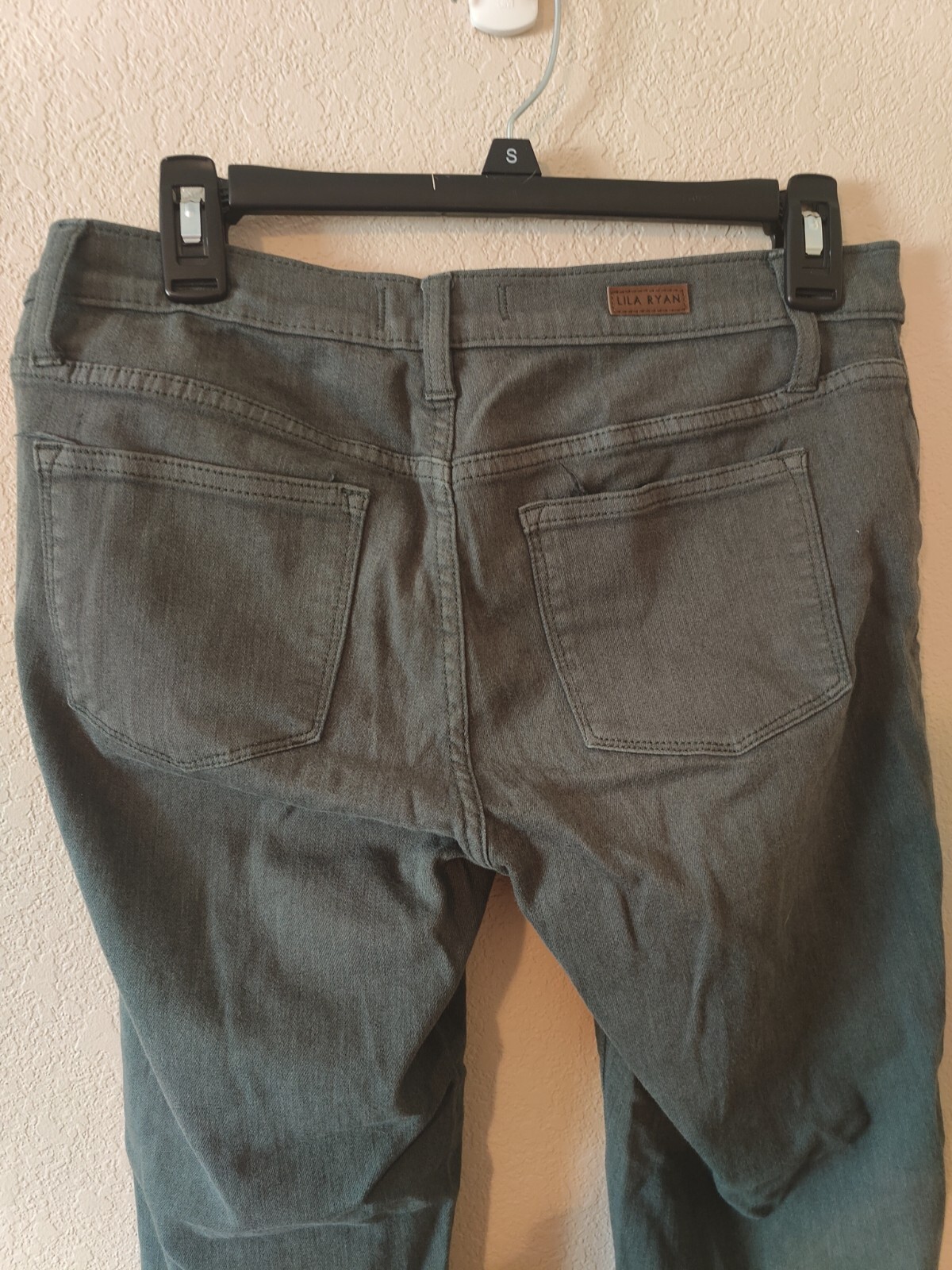 LILA RYAN Women’s Jeans Size 28 Dark Gray Returns Accepted Measurements On Pics