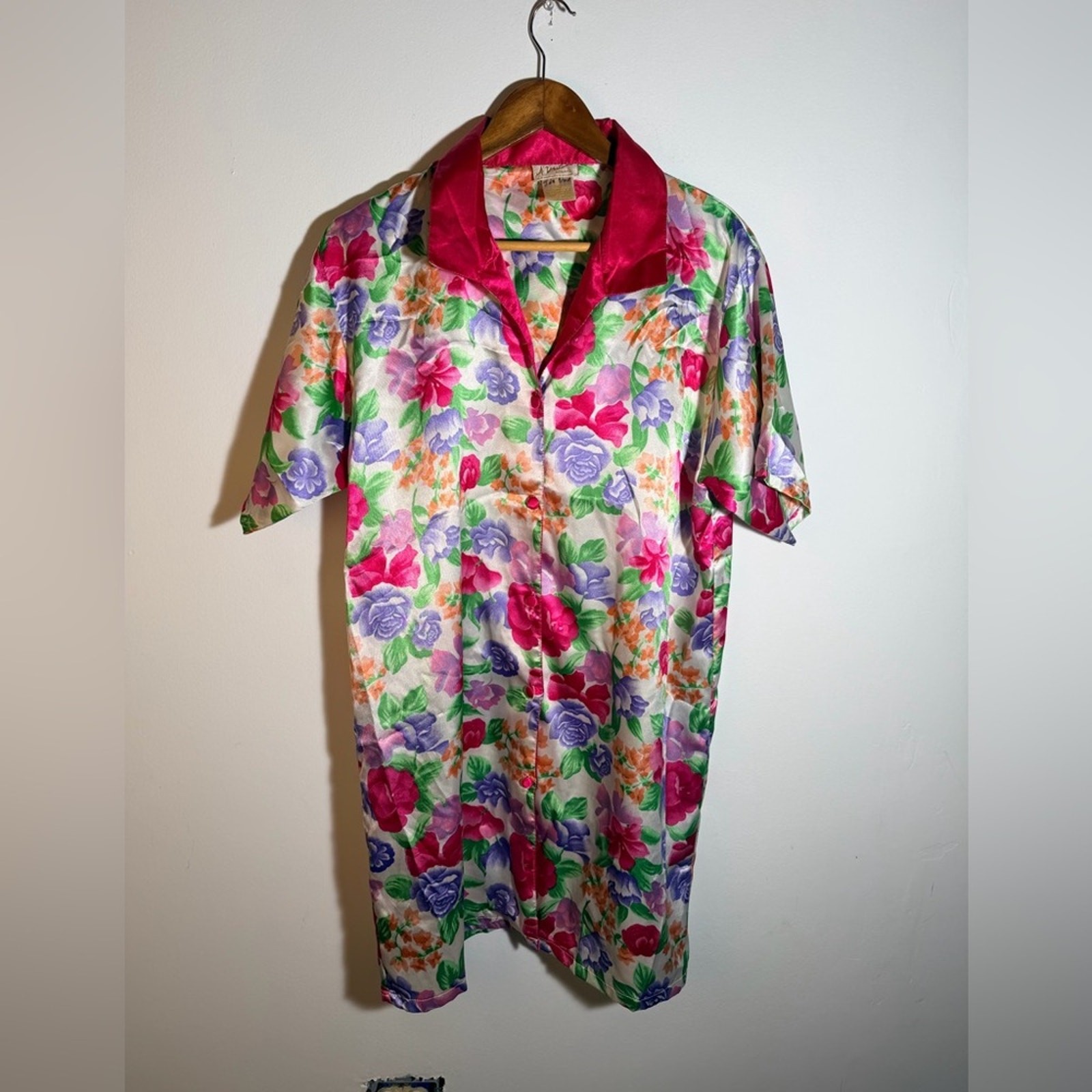 Vintage A’Milan Floral Women’s Sleepwear Robe