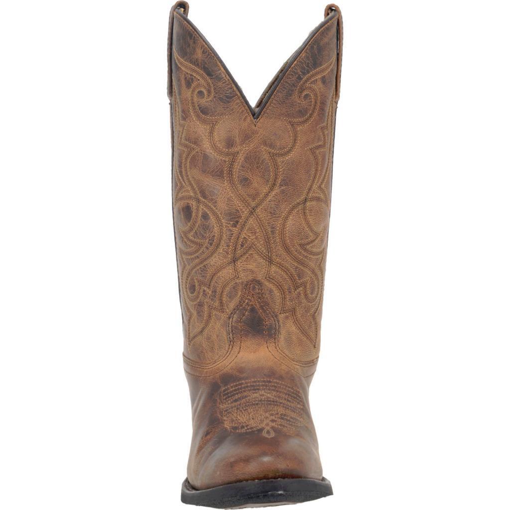 LAREDO MADDIE 11″ TAN DISTRESED WOMEN’S LEATHER WESTERN BOOTS 51112 NEW NIB