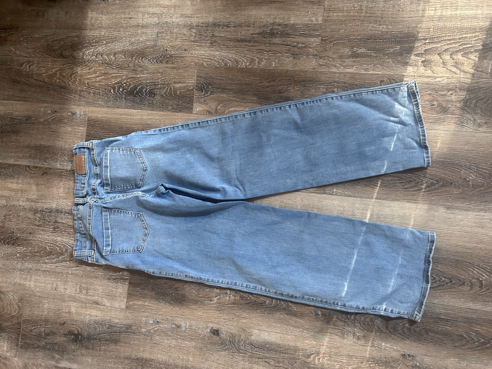 Abercrombie and Fitch Girls Size 13/14 High Rise Wide Leg Denim Jeans