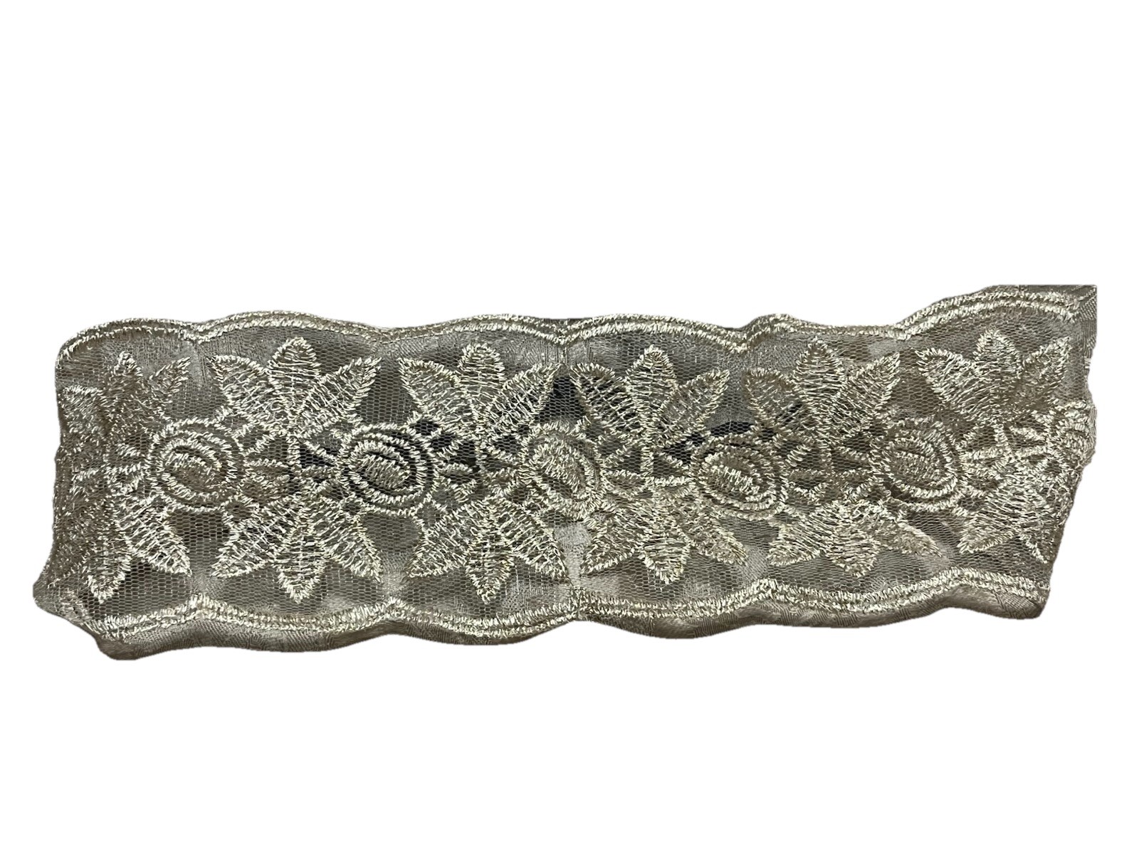 Women Lace Headband Stretch Hairband Elegant Wide Headwrap