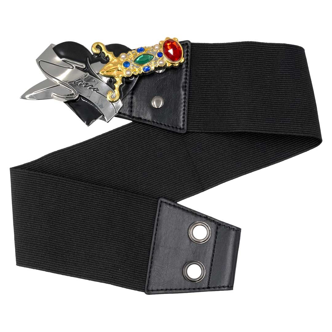 Elvira Dagger Belt with Elastic Waist – Mistress of the Dark Fashion Accessory