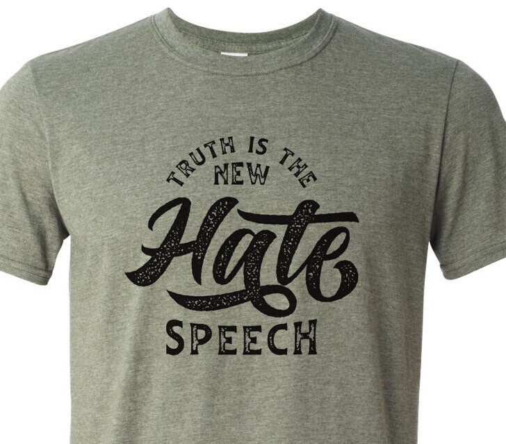 Truth is the New Hate Speech – Fake News – Trump 2024 – Soft – Fast Shipping