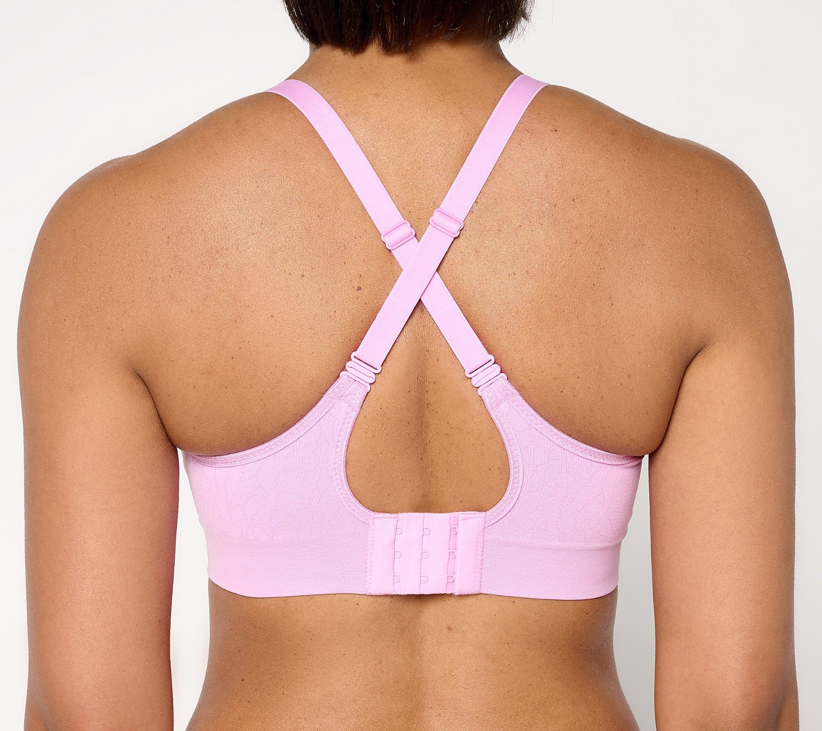Breezies~Cooling Comfort Wirefree T-Shirt Bra~40C~Pink~A673210~Foam Cup 12512