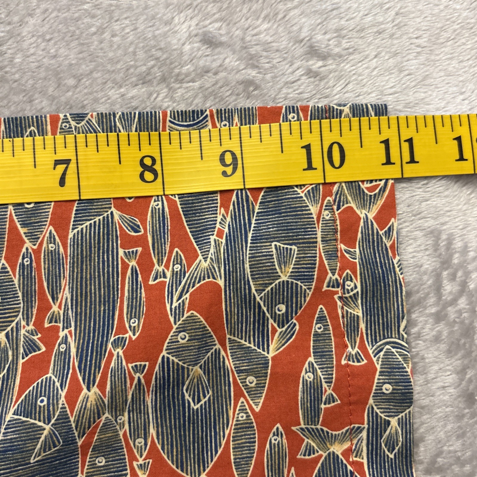 Tori Richard Honolulu Fish Hawaiian Shirt XL Resort Tropical Cotton SS Lightwt