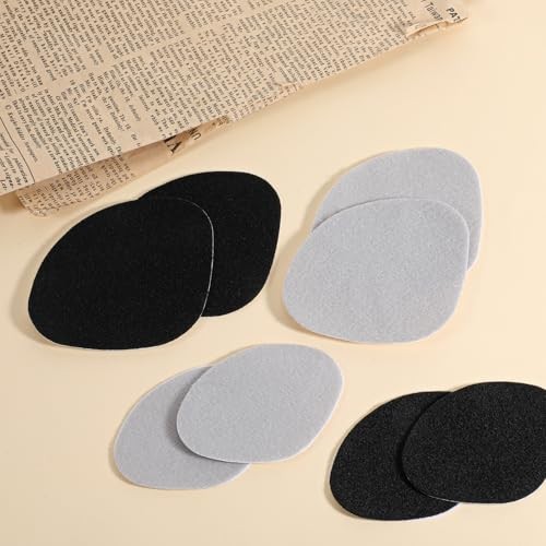 8PCS Shoe Heel Repair, Shoe Heel Patch, Self-Adhesive Sneaker Hole Patch Kit,