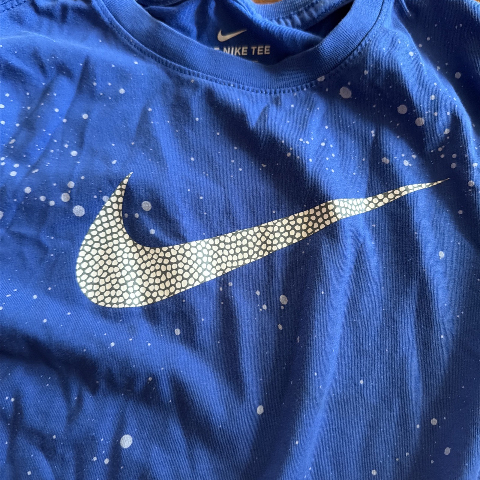 Nike Boys Graphic T-Shirts Size Large blue and grey (2 shirts ) great buy 🔥