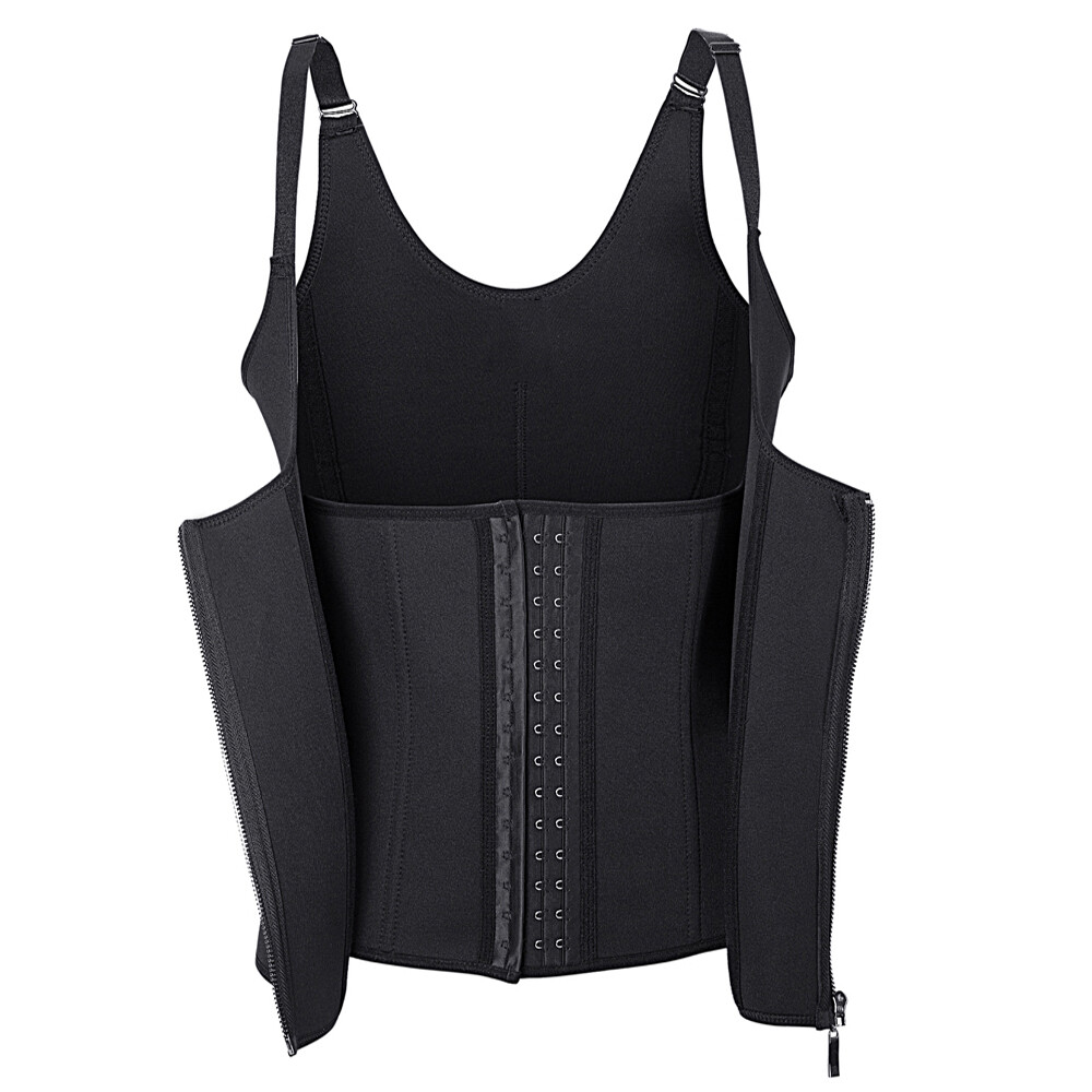 Fajas Reductoras Colombianas Body Shaper Waist Trainer Tummy Control Tank Top US