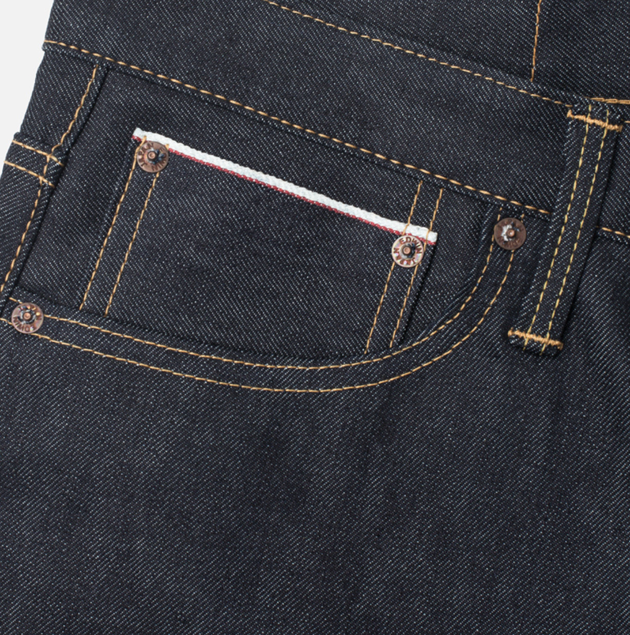 Edwin ED-80 Slim Tapered Nihon Menpu Japan Selvage (shrink to fit) Raw W32 L34