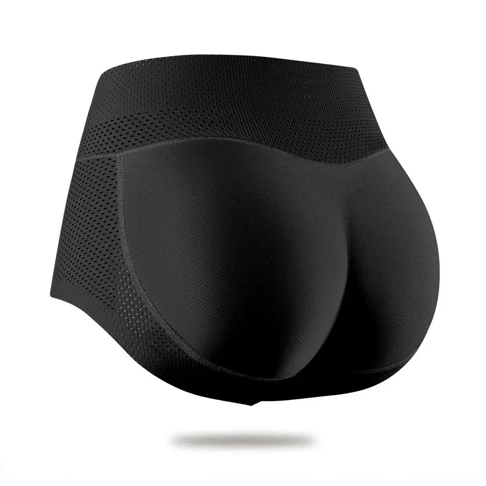 Women Seamless Padded Panties Butt Lifter Hip Enhancer Panty Shapewear-Underwear