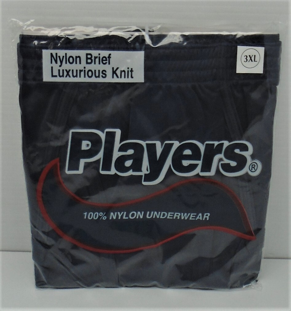 Player’s 100% Nylon Tricot Luxurious Brief Multiple Sizes Colors Available 943IM