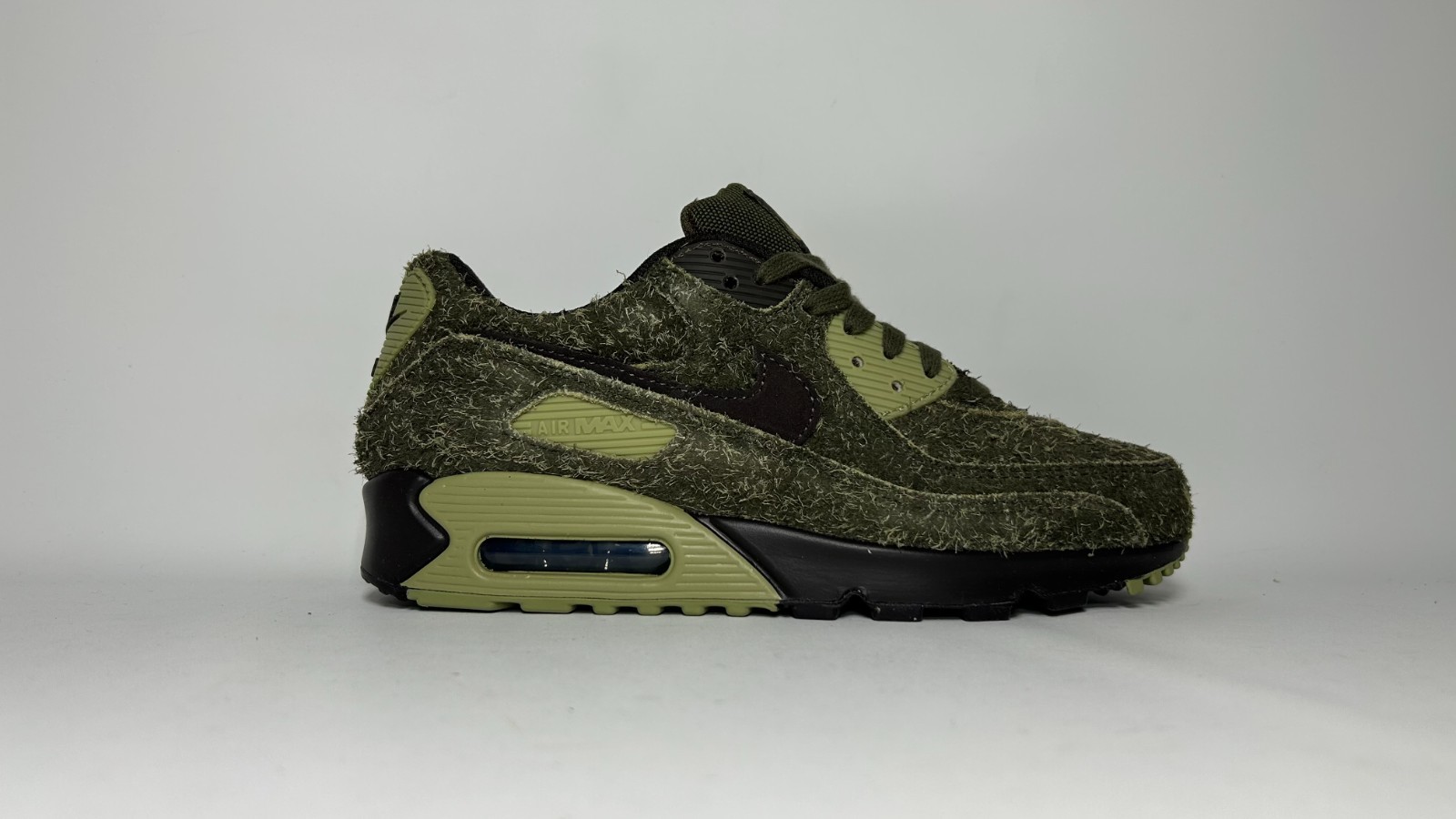 Nike Air Max 90 Premium Skunk Men’s Size 11 Cargo Khaki HV6663-300
