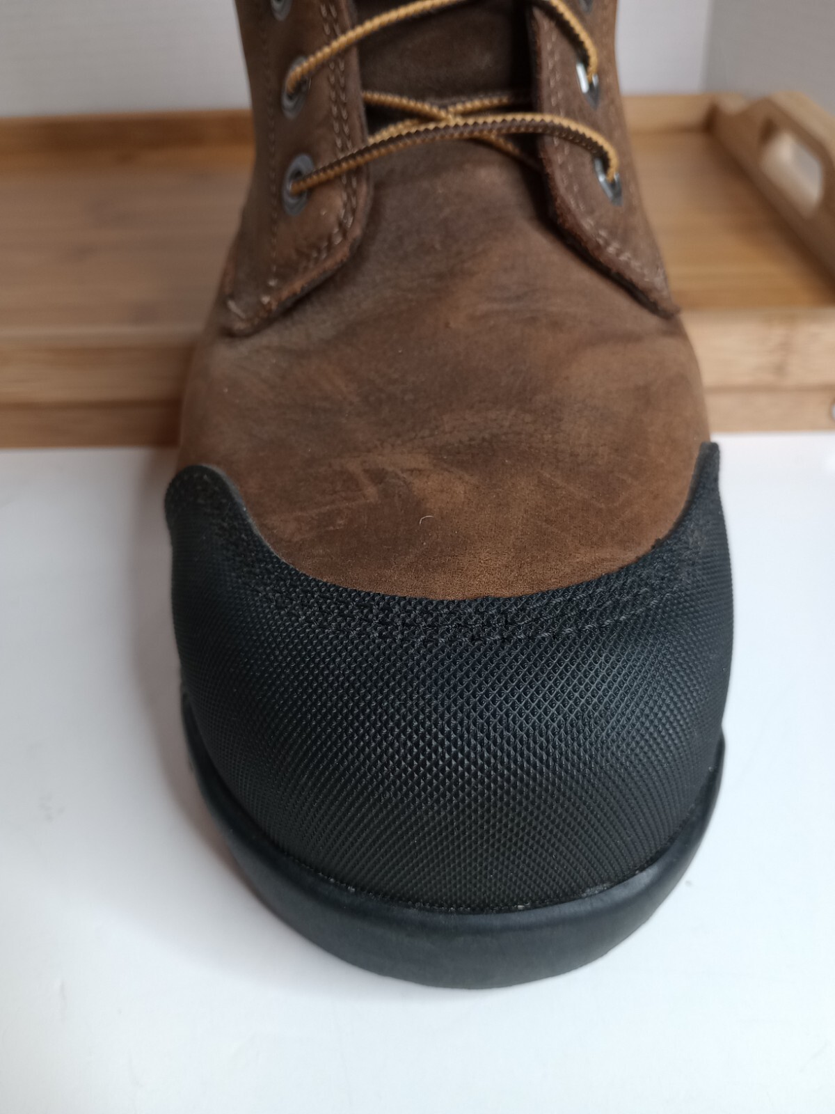 Carhartt Men’s US 13M 6″ Rugged Flex WP Comp Toe Work Boot Dk Brown CMF6380
