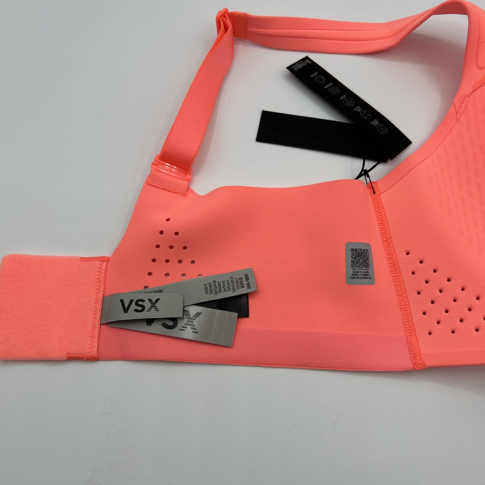 Victoria’s Secret Featherweight Max Sports Bra VSX Coral Pick a Size NWT