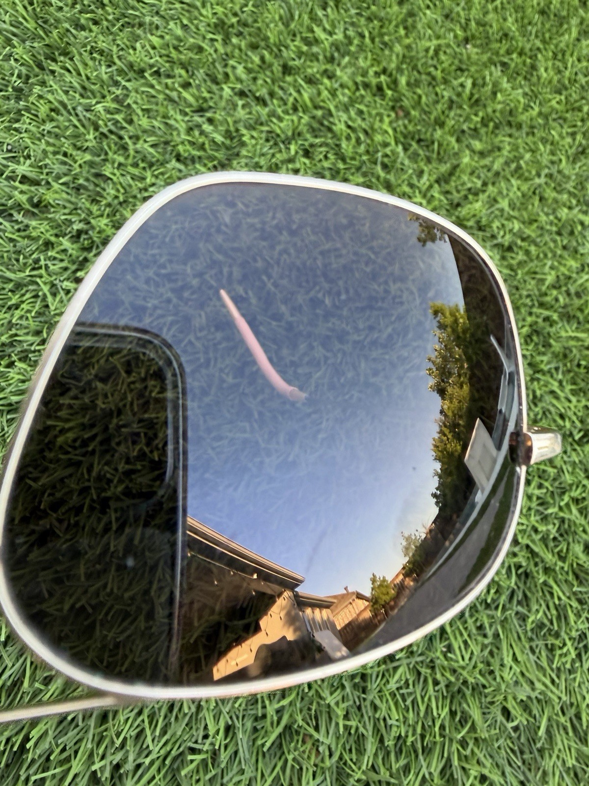 Oliver Peoples Victory 58 VFX Gold/Cognac Gradient Preowned See Description