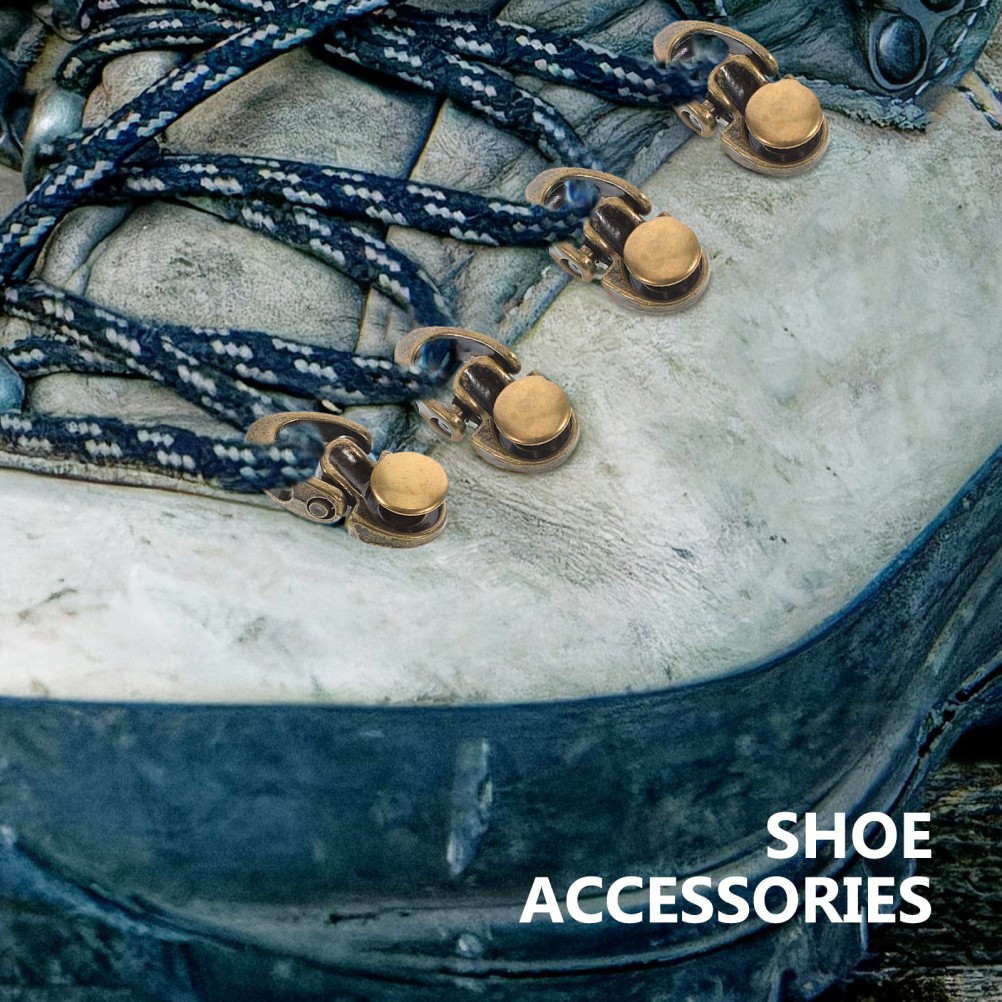 20 Pcs Boot Shoe Lace Hook Boots Buckles Eyelets Hooks DIY Repair Kit