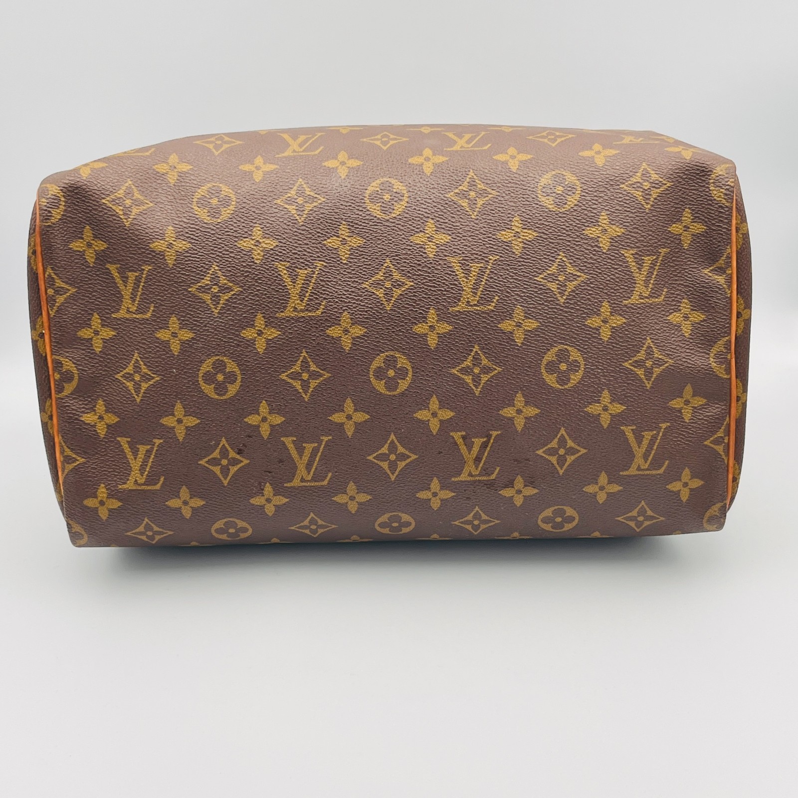 Auth LOUIS VUITTON Monogram Speedy 30 Handbag M41526 Vintage LV Pursh w/Key