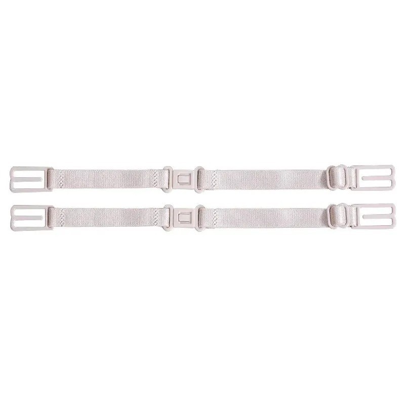 6pc Bra Strap Holder Nonslip Elastic Adjustable Band Strap Racer Back Clip Women